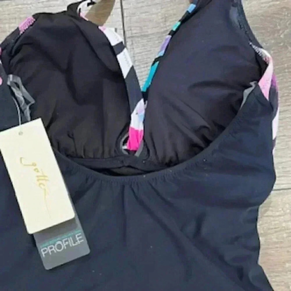 NEW Profile By Gottex‎ Wild Parade Halter One Piece Swimsuit Women’s Sz 10 NWT - Picture 12 of 12